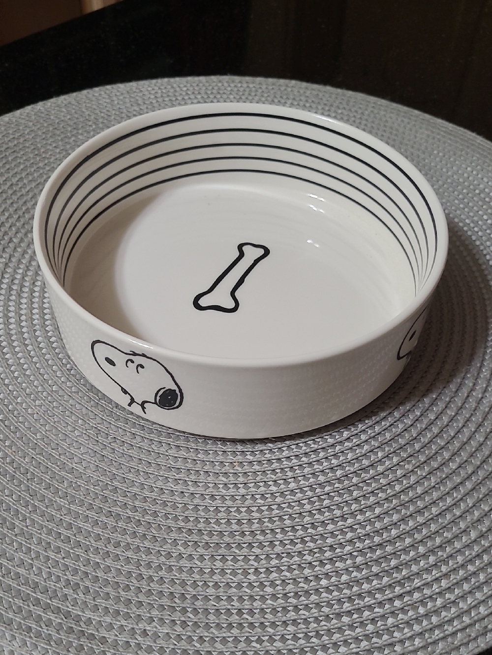 Peanuts Ceramic Pet Bowl